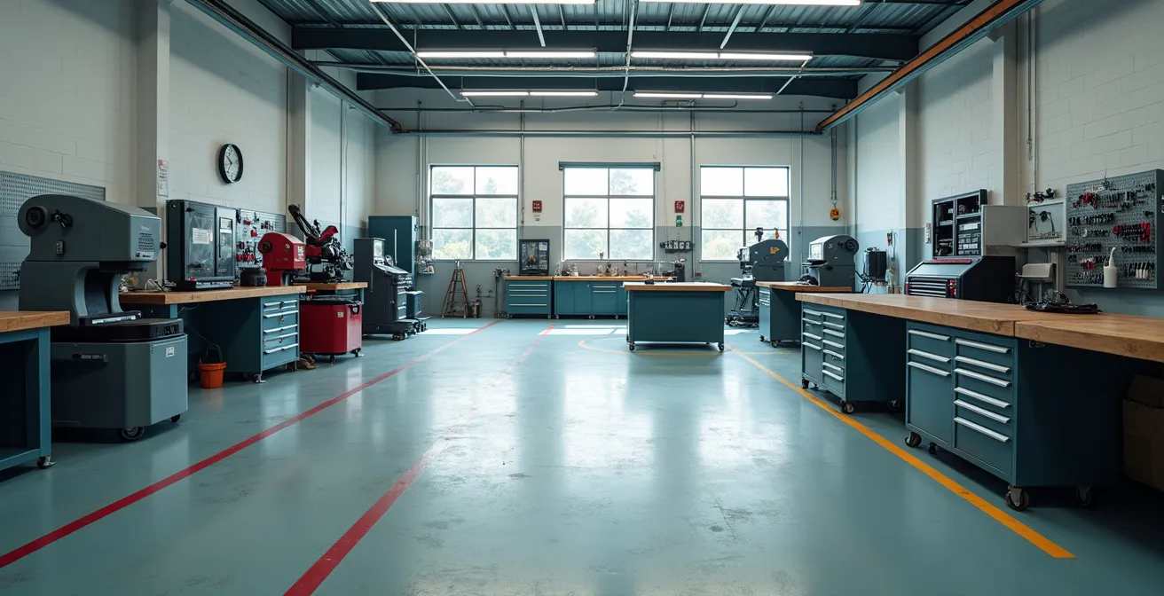 Analyse méthodique des flux de production dans un atelier de métallurgie