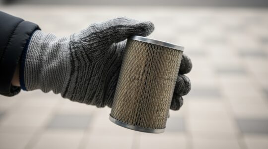 Filtre saturé